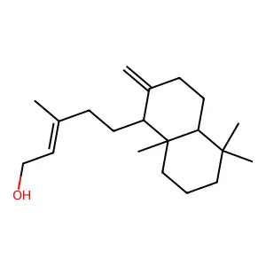 (-)-Ent-copalol structure