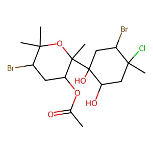 Dihydroxydeodactol monoacetate structure