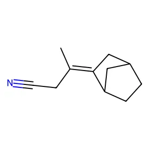 3-双环[2.2.1]庚-2-亚基丁腈 structure
