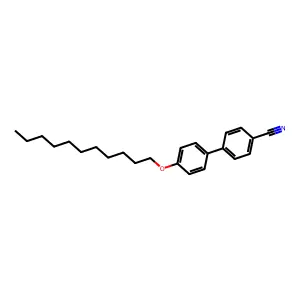 4'-(十一烷氧基)-(1,1'-联苯)-4-甲腈 structure