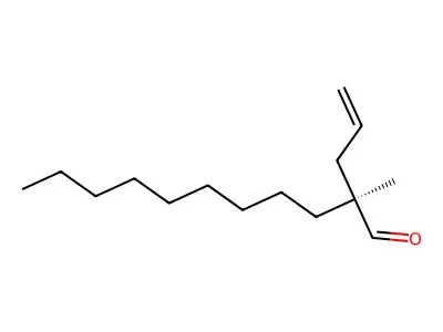 Undecanal, 2-methyl-2-(2-propen-1-yl)- structure
