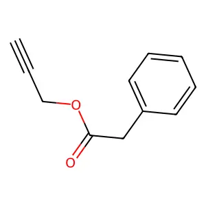 苯乙酸2-丙炔-1-基酯 structure