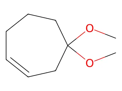 Heptene, 1,1-dimethoxy- structure