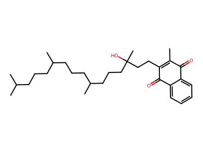 gamma-hydroxyvitamin K structure