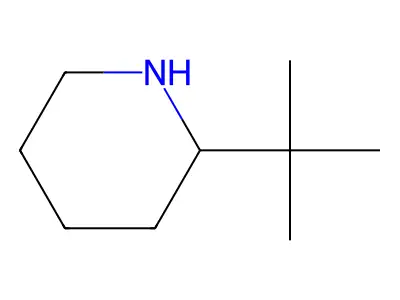 2-(Tert-butyl)piperidine structure