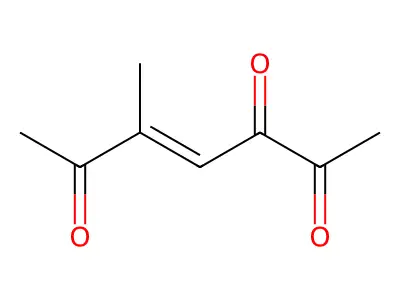 4-Heptene-2,3,6-trione, 5-methyl- structure