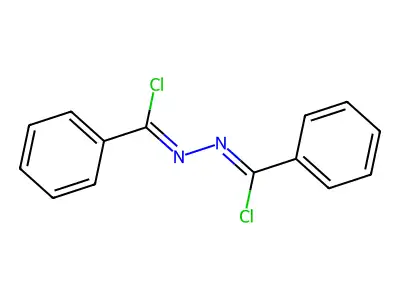 1,2-Bis(chloro(phenyl)methylene)hydrazine structure