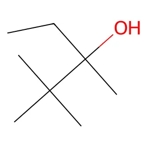 2,2,3-Trimethyl-3-pentanol structure