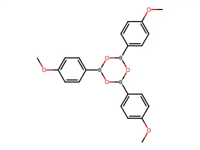 (4-Methoxyphenyl)boronic acid structure
