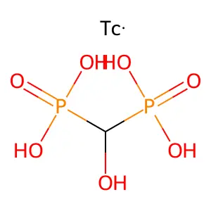 Technetium Tc-99m Oxidronate Kit structure