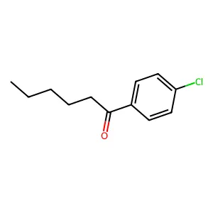 4'-Chlorohexanophenone structure