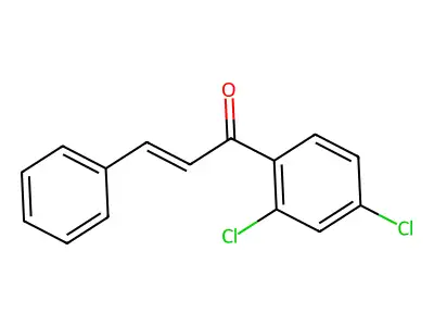 2',4'-Dichlorochalcone structure