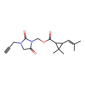 炔咪菊酯 structure