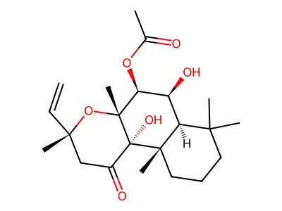 1-Deoxyforskolin structure