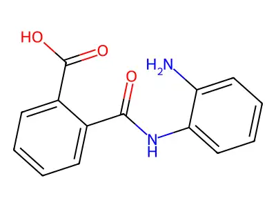 2-[(2-Aminophenyl)carbamoyl]benzoic acid structure