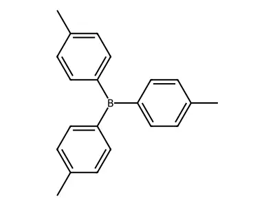 Tris(4-methylphenyl)borane structure