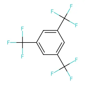 Benzene, 1,3,5-tris(trifluoromethyl)- structure