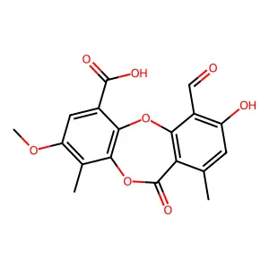 茶痂衣酸 structure