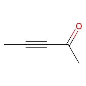 2-Pentyn-4-one structure