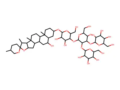 3-羟基胆甾-7-烯-14-甲醛 structure
