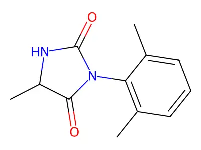 3-(2,6-Xylyl)-5-methylhydantoin structure