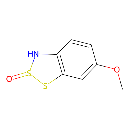 6-methoxy-3H-1,2lambda4,3-benzodithiazole 2-oxide structure