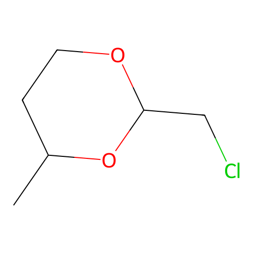 2-(Chloromethyl)-4-methyl-1,3-dioxane structure