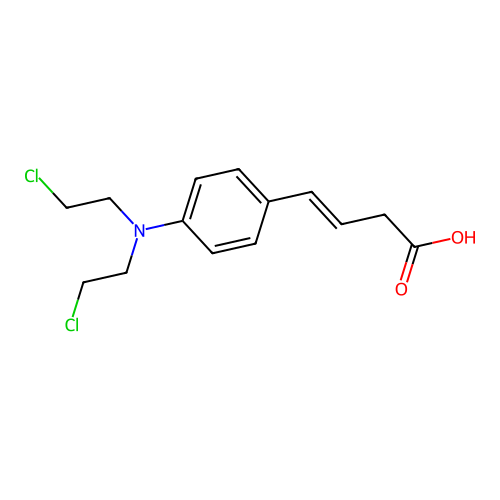 3,4-Dehydrochlorambucil structure