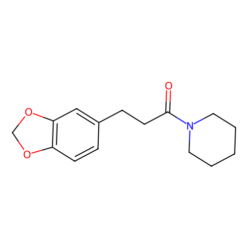 3-benzo-1,3-dioxol-5-ylpropionic Acid Piperidide structure