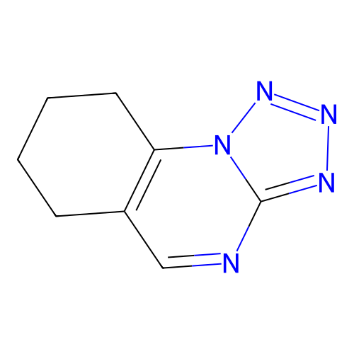 6,7,8,9-Tetrahydrotetrazolo[1,5-a]quinazoline structure