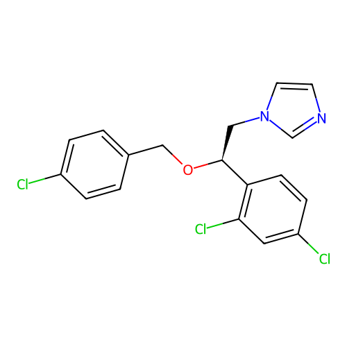 Econazole, (R)- structure