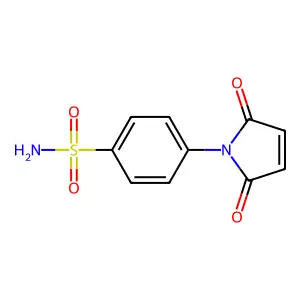 4-(2,5-Dioxo-2,5-dihydro-1H-pyrrol-1-yl)benzene-1-sulfonamide structure