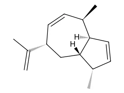 alpha-(delta)-Guaiene structure