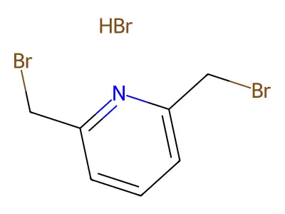 2,6-Bis(bromomethyl)pyridine structure