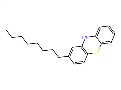 2-octyl-10H-phenothiazine structure