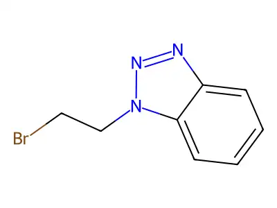 1-(2-Bromoethyl)-1H-1,2,3-benzotriazole structure