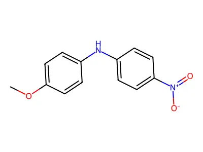 4-methoxy-N-(4-nitrophenyl)aniline structure