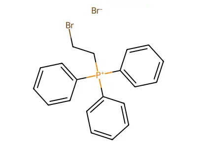 Phosphonium, (2-bromoethyl)triphenyl-, bromide structure