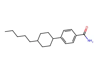 4-(4-Pentylcyclohexyl)benzamide structure