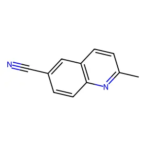 2-Methylquinoline-6-carbonitrile structure