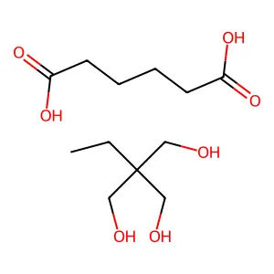 2-Benzyl-5-ethyl-2-methyl-4-propyl-1,3-dioxane structure