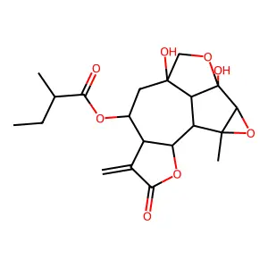 Sesquiterpene lactone ean-1 structure