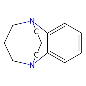 1,5-Propano-2H-1,5-benzodiazepine, 3,4-dihydro- structure