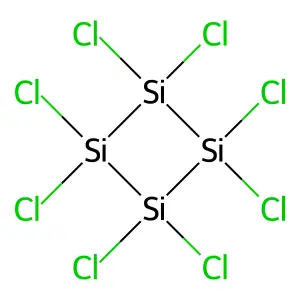 Silacyclobutane, octachloro- structure