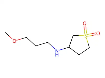 (1,1-Dioxo-tetrahydrothiophen-3-yl)-(3-methoxy-propyl)-amine structure