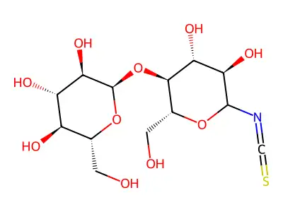 Maltosyl isothiocyanate structure