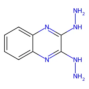 (3-Hydrazinylquinoxalin-2-yl)hydrazine structure