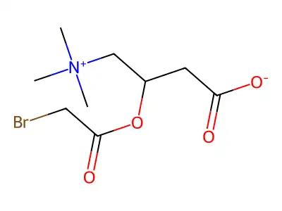 Bromoacetylcarnitine structure