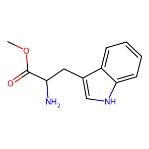 Methyl DL-tryptophanate structure