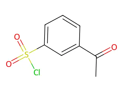 3-Acetylbenzenesulfonyl chloride structure